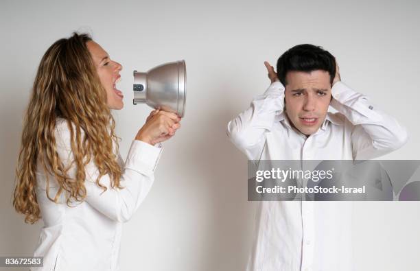 Shouting In Ear 154 Shouting In Ear Stock Photos, High-Res Pictures, and Images - Getty ...