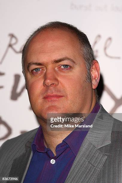 Dara O'Briain judge the Roald Dahl Funny Prize competition at Unicorn Arts Theatre on November 13, 2008 in London, England.