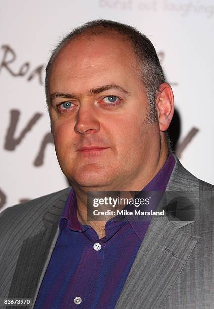 Dara O'Briain judge the Roald Dahl Funny Prize competition at Unicorn Arts Theatre on November 13, 2008 in London, England.