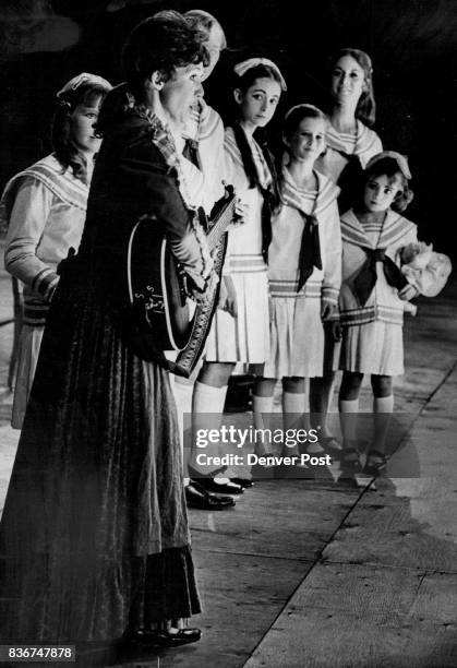 Maria introduces herself to the Von Trapp children. She is singing "Do Re Me." The presentation by the Denver Opera Foundation tells the story of the...