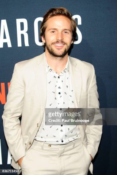 Michael Stahl-David attends "Narcos" Season 3 New York Screening - Arrivals at AMC Lincoln Square 13 Theater on August 21, 2017 in New York City.