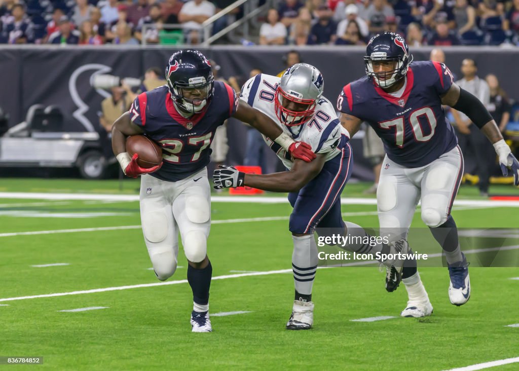 NFL: AUG 19 Preseason - Patriots at Texans