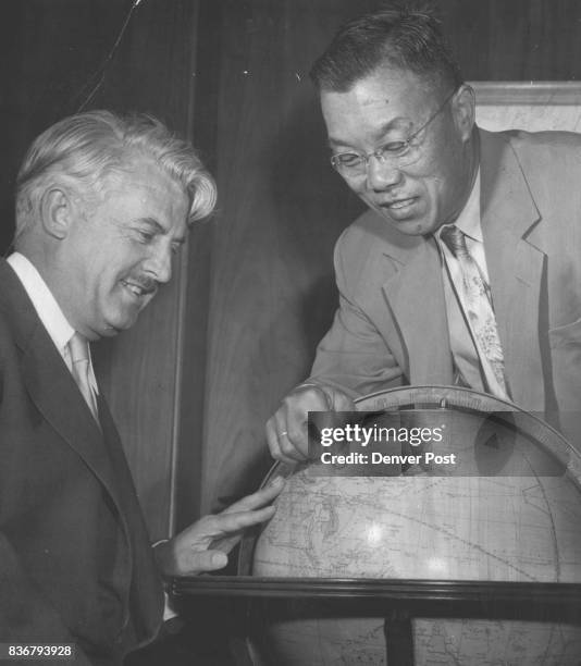 To R Dr. Irving P. Krick Dr. Hsia-Chien Huang Credit: Denver Post