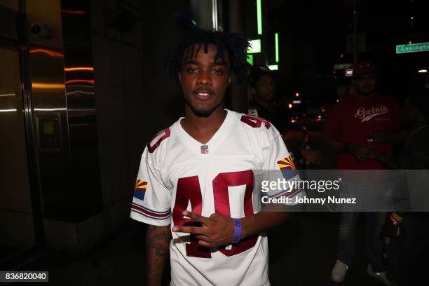 Recording artist Lougotcash attends Gramercy Theatre on August 21, 2017 in New York City.
