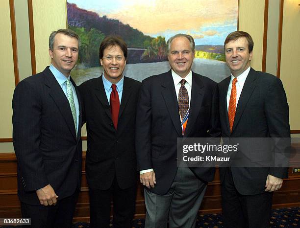 Randall Mays, CFO Clear Channel Worldwide, Rick Dees, Rush Limbaugh and Mark Mays, President and COO Clear Channel