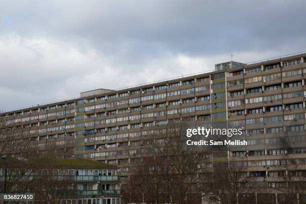 The Aylesbury Estate on 11th January 2017 in South London, United Kingdom. The high density estate, in the London Borough of Southwark, is currently...