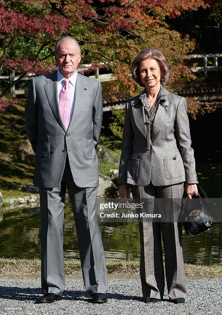 King Juan Carlos And Queen Sofia Of Spain Visit Japan - Day 6