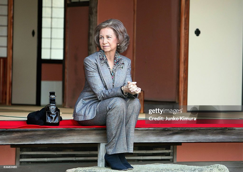 King Juan Carlos And Queen Sofia Of Spain Visit Japan - Day 6