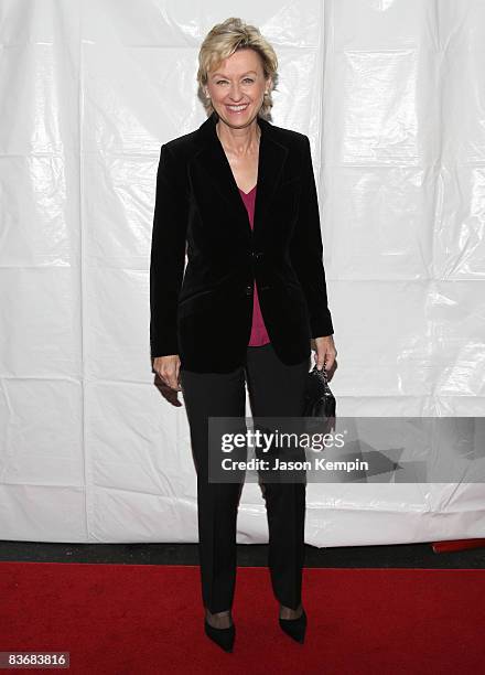Tina Brown attends the opening night of "Billy Elliot The Musical" on Broadway at the Imperial Theatre on November 13, 2008 in New York City.