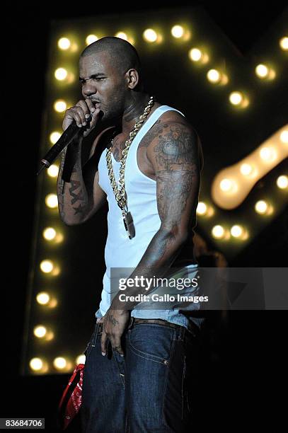 The Game Rapper Tour 17 The Game Performs During Road To Mama Concert Tour Stock Photos ...