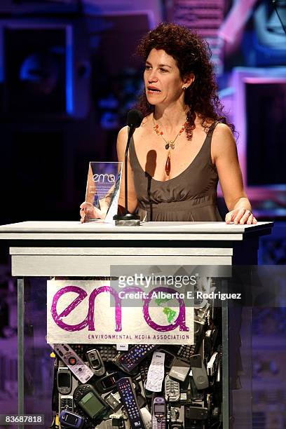 Philadelphia Eagles owner Christina Weiss Lurie attends the 18th Annual Envoronmental Media Awards held at the Ebell Theater on November 13, 2008 in...