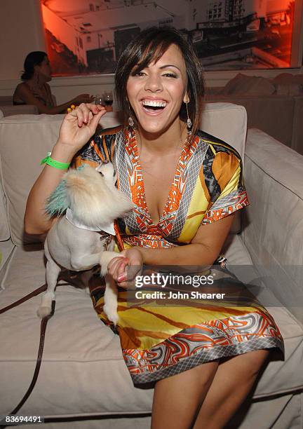 Actress Laura Nativo attends the 15th Annual Lint Roller Party Presented by Best Friends Animal Society at the Hollywood Palladium on November 13,...