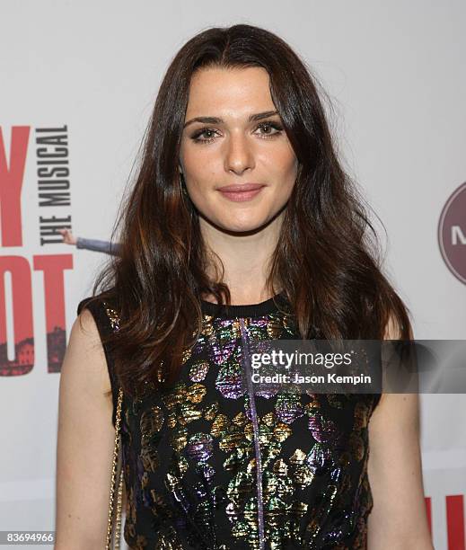 Rachel Weisz attends the opening night after party for "Billy Elliot The Musical" on Broadway at 608 West 28th Street on November 13, 2008 in New...