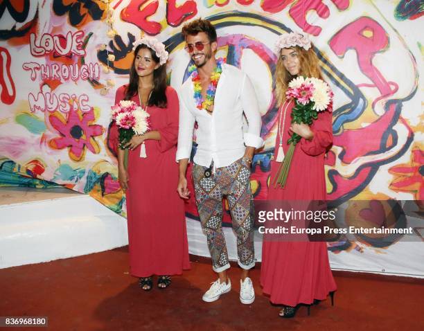 Marco Ferri attends Flower Power Party on August 21, 2017 in Ibiza, Spain.