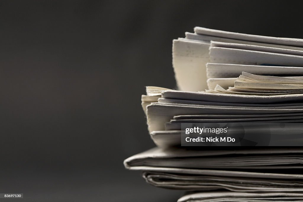  Stack of Newspaper