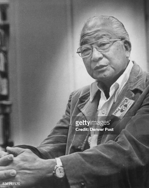 Hawaiian Florist Koji Ariyoshi - Spokesman for National U.S.-China People's Friendship Association Main thrust of unit is "people to people." Credit:...