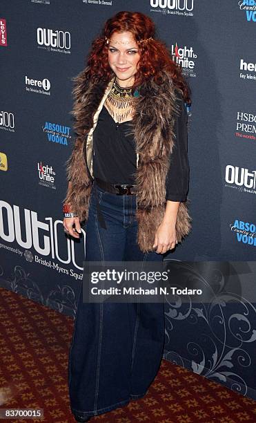 Nikka Costa attends the 15th annual OUT100 Awards at Gotham Hall on November 14, 2008 in New York City.