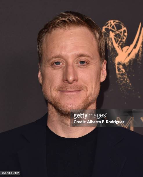 Actor Alan Tudyk attends the Television Academy's Performers Peer Group Celebration at The Montage Beverly Hills on August 21, 2017 in Beverly Hills,...