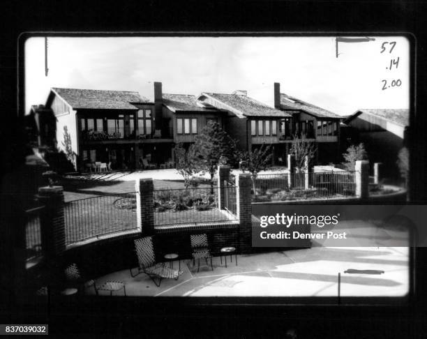 Beacon Hill Town homes surround amenity-filled park. Credit: The Denver Post