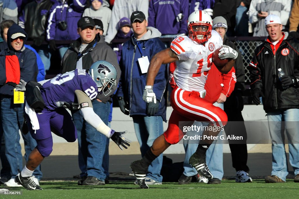 Nebraska Cornhuskers v Kansas State Wildcats