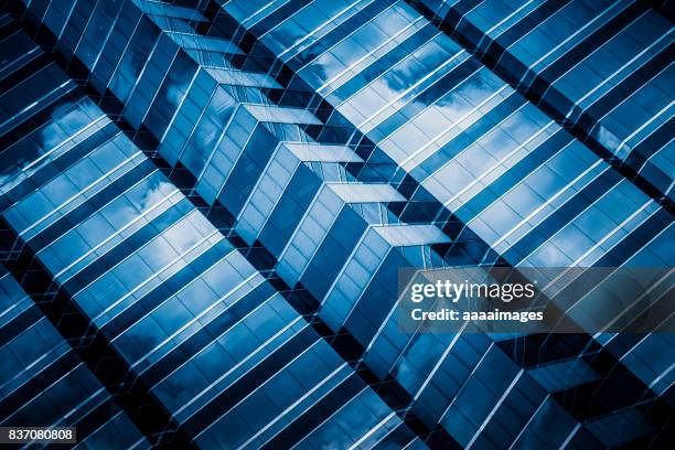 modern glass building,detail shot - abstract building bildbanksfoton och bilder