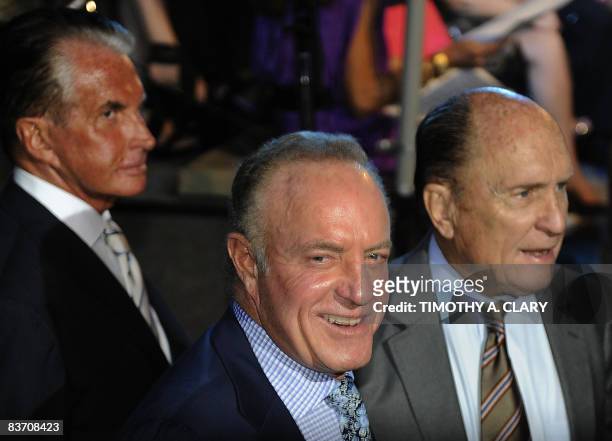 Actors George Hamilton , James Caan , and Robert Duvall arrive for the Victoria's Secret Fashion Show at the Fontainebleau Miami Beach November 15,...