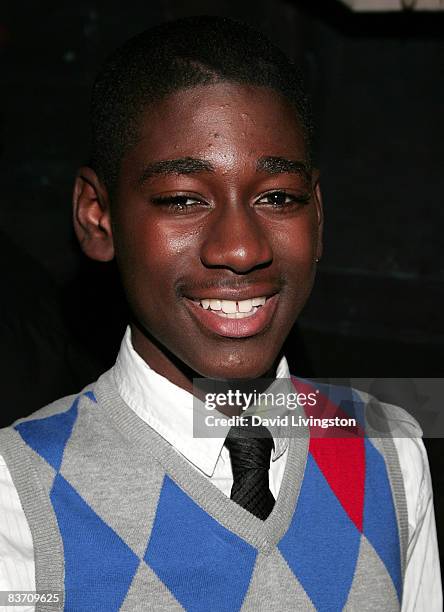 Actor Kwame Boateng attends the Cathy's Kids and Lamar Odom Foundation event at S Bar on November 15, 2008 in Hollywood, California.