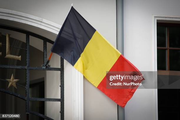 The Belgian Honorary Consulate is seen Marshall Focha street in Bydgoszcz, Poland on 19 August, 2017.