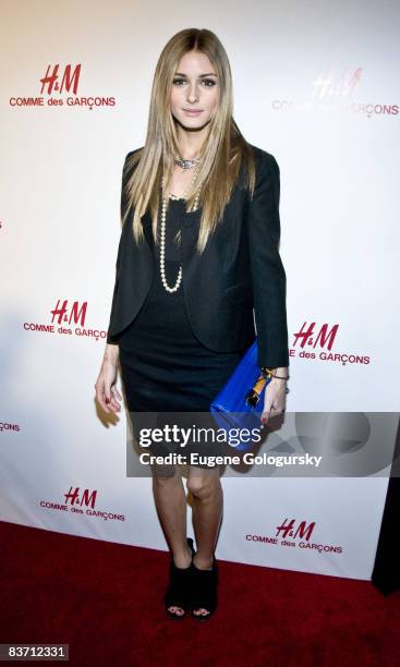 Olivia Palermo attends the Comme des Garcons for H&M collection preview at Espace on October 23, 2008 in New York City.