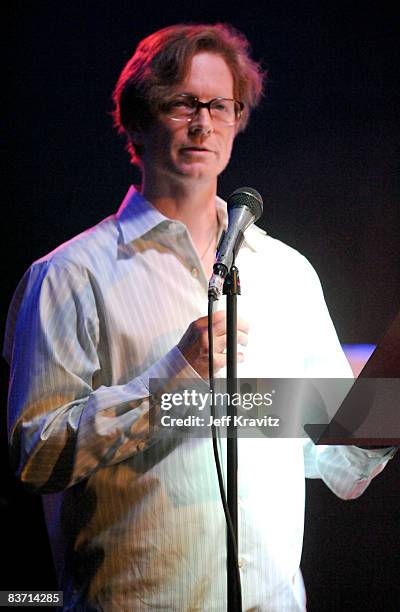 Eric Stoltz attends the Andrew Porter Book Party for "The Theory of Light & Matter" at The Knitting Factory on November 15, 2008 in Los Angeles,...