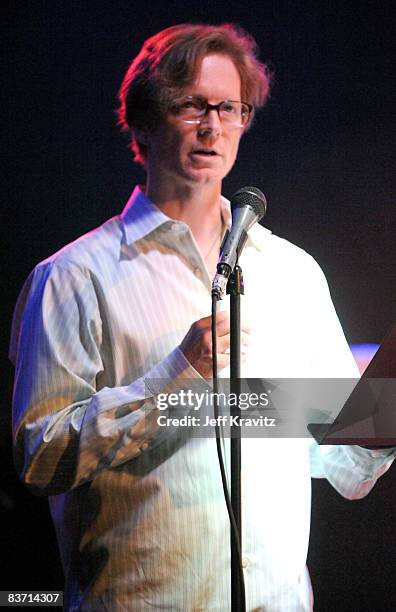 Eric Stoltz attends the Andrew Porter Book Party for "The Theory of Light & Matter" at The Knitting Factory on November 15, 2008 in Los Angeles,...