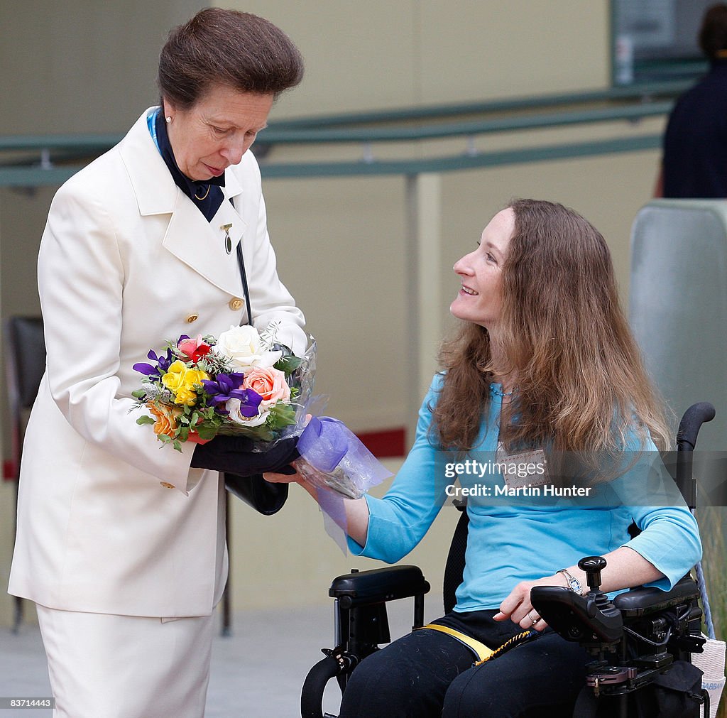 Princess Royal Visits Military Camp And Disabled Riding Facility