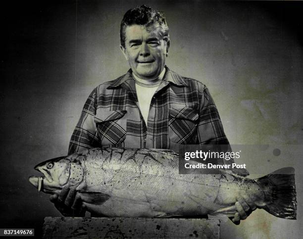 Another Big Trout From The Gorge Noble Land, 12190 Melody Dr., took this 24 1/2-pound brown on 6-pound line April 17 from Flaming Gorge Reservoir....