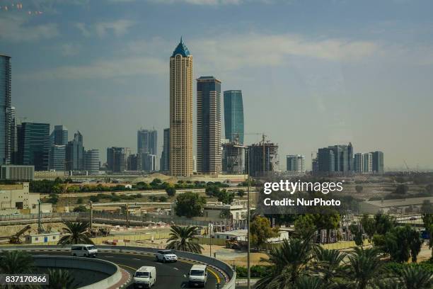 Various images of Dubai, the the largest and most populous city in the United Arab Emirates and capital of the Emirate of Dubai. Dubai is situated on...
