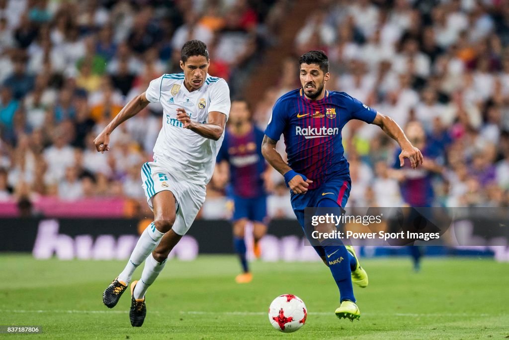 Supercopa de Espana Final 2nd Leg match - Real Madrid vs FC Barcelona