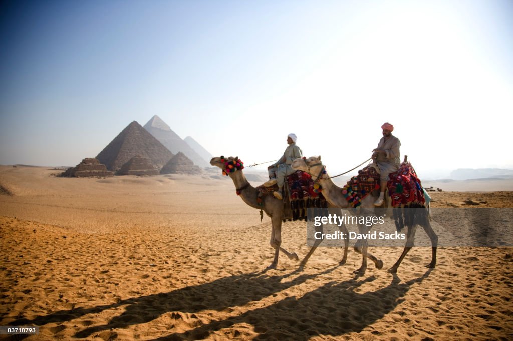 Men on camels