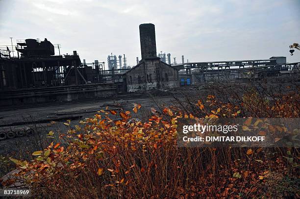 View of coal batterie plant of Bulgaria's biggest steelmaker Kremikovtzi taken on November 17, 2008 near Sofia. The plant's majority stake owner, the...