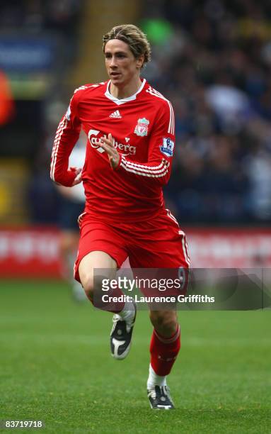 Fernando od Liverpool in action during the Barclays Premier League match between Bolton Wanderers and Liverpool at the Reebok Stadium on November 15,...