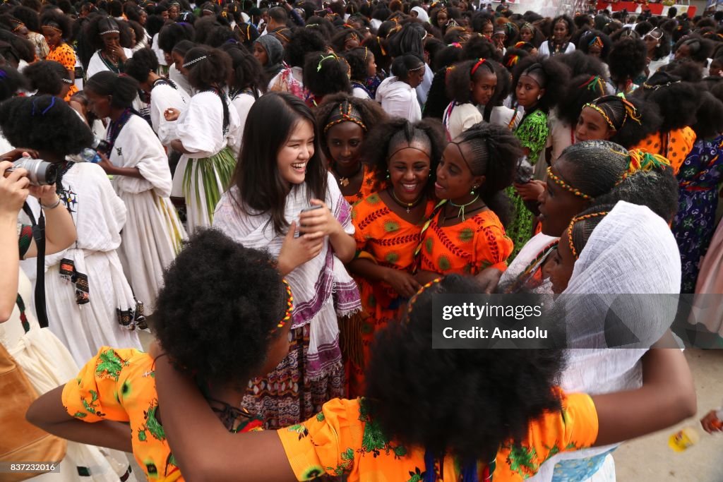 Asheda Ethiopian Orthodox Christian women gather to celebrate Ashenda... News ...
