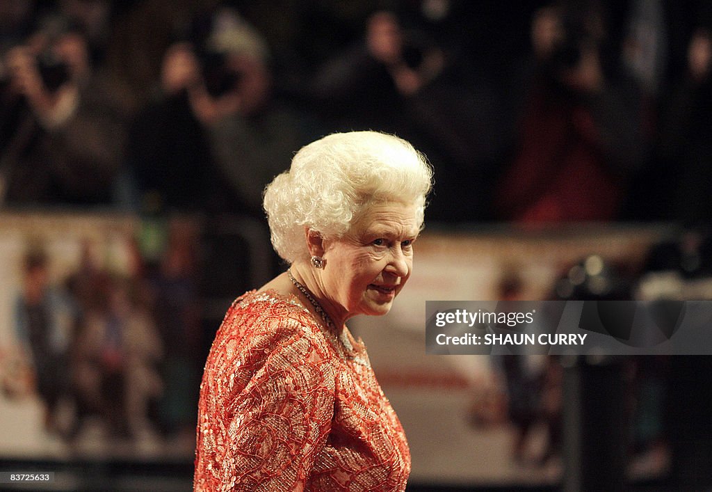 Britain's Queen Elizabeth II arrives for