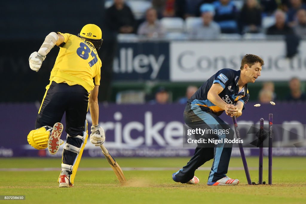 Derbyshire Falcons v Hampshire - NatWest T20 Blast