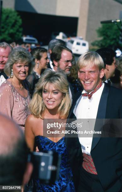 The 37th Primetime Emmy Awards on September22, 1985 at Pasadena Civic Auditorium, Pasadena, California. Lydia Cornell