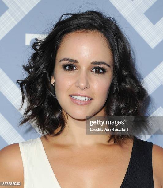 Actress Melissa Fumero arrives at the 2017 Fox Summer TCA Tour at the Soho House on August 8, 2017 in West Hollywood, California.