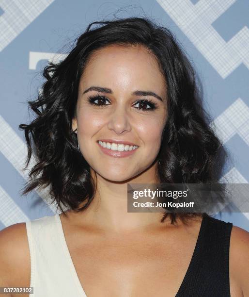 Actress Melissa Fumero arrives at the 2017 Fox Summer TCA Tour at the Soho House on August 8, 2017 in West Hollywood, California.