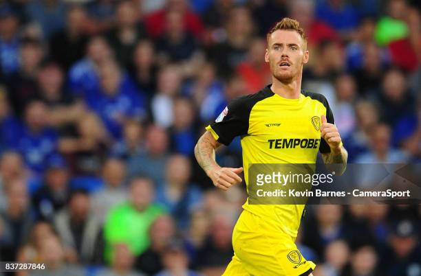 Burton Albion's Tom Naylor during the Carabao Cup Second Round match between Cardiff City and Burton Albion at Cardiff City Stadium on August 22,...