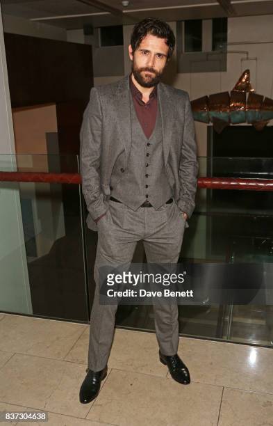 Cast member Matt Ryan attends the press night after party of "Knives In Hens" at The Hospital Club on August 22, 2017 in London, England.