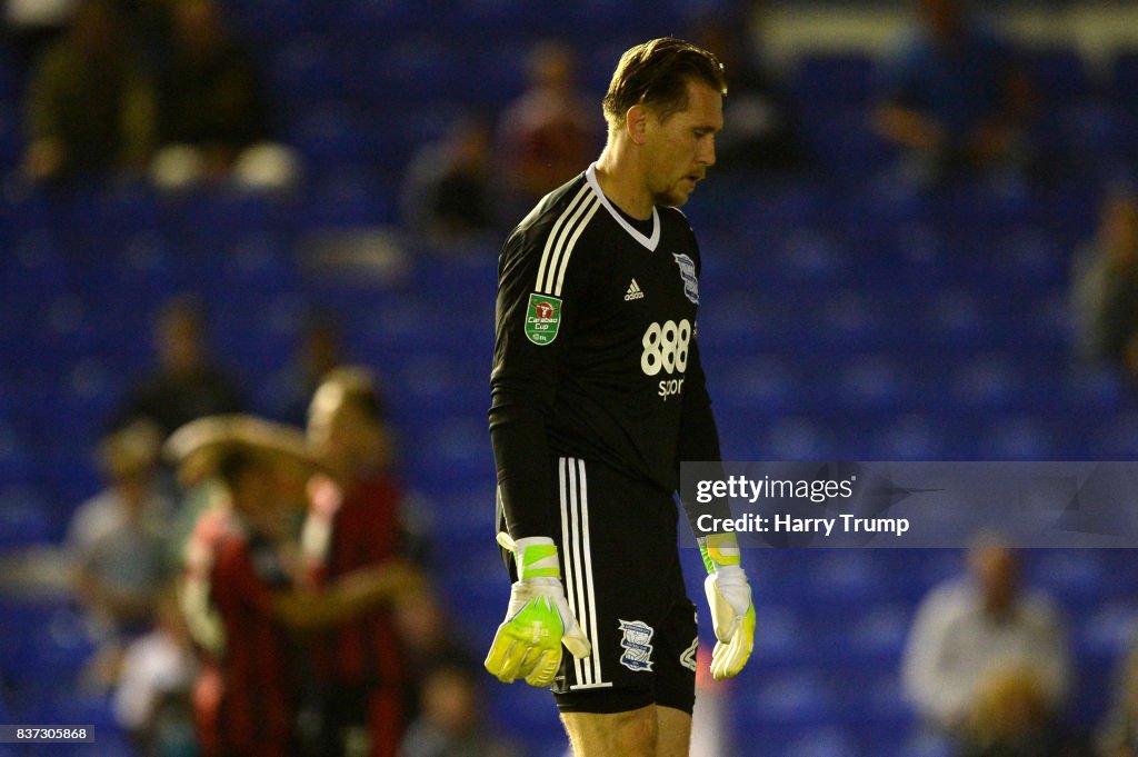 Birmingham City v AFC Bournemouth - Carabao Cup Second Round