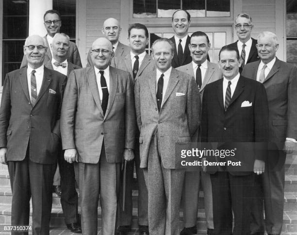 Western Governors In Official Post At Colorado Springs Eleven governors and one lieutenant governor attending the conference of western governors at...