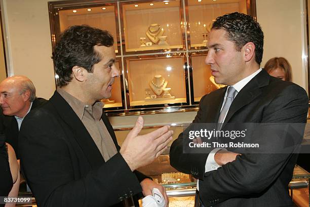 Brian Ripka Judith Ripka Eli Manning Holiday Shopping Night Photos and Premium High ...