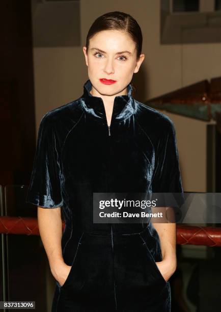 Cast member Judith Roddy attends the press night after party of "Knives In Hens" at The Hospital Club on August 22, 2017 in London, England.